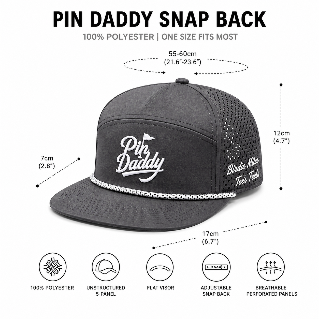 Pin Daddy- Black