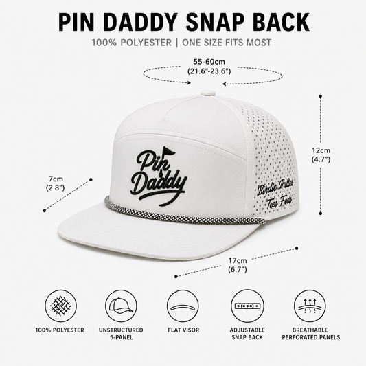 Pin Daddy- White