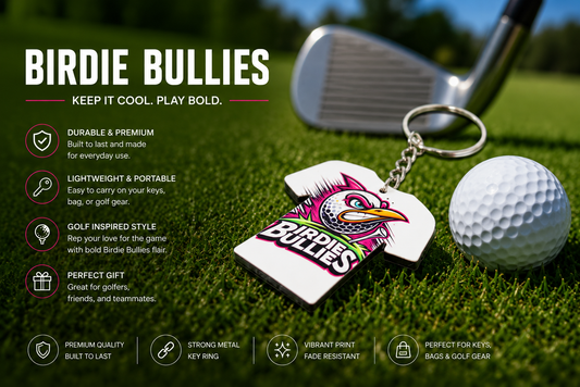Birdie Bullie Key Chain