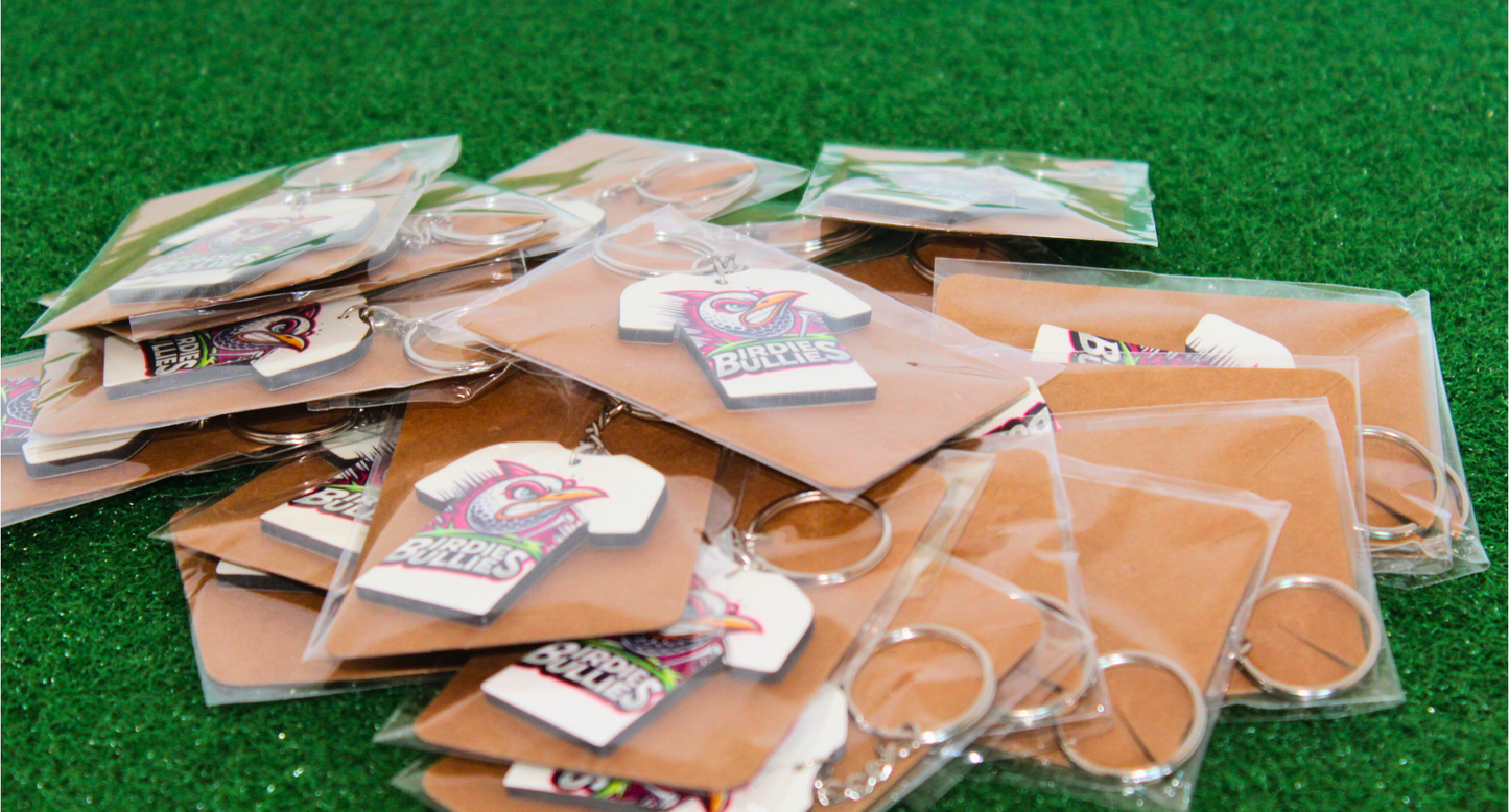 Birdie Bullie Key Chain